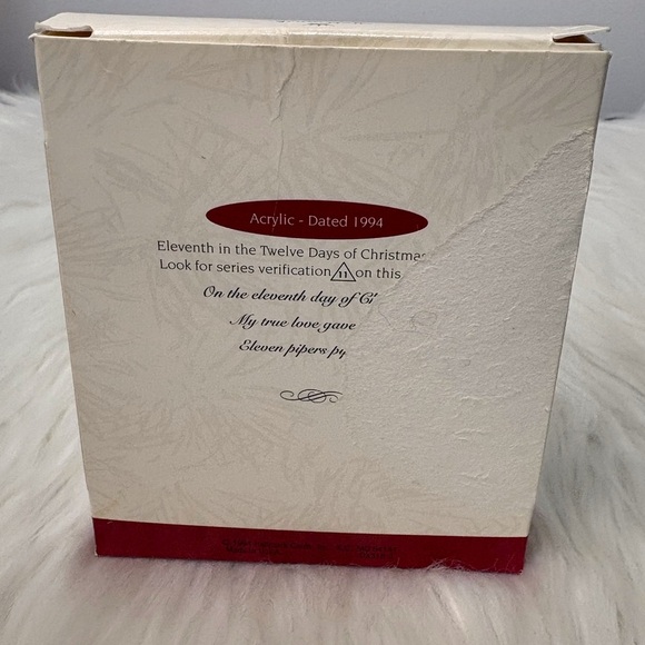 Hallmark Keepsake Ornament “Eleven Pipers Piping” Twelve Days of Christmas - Picture 4 of 5
